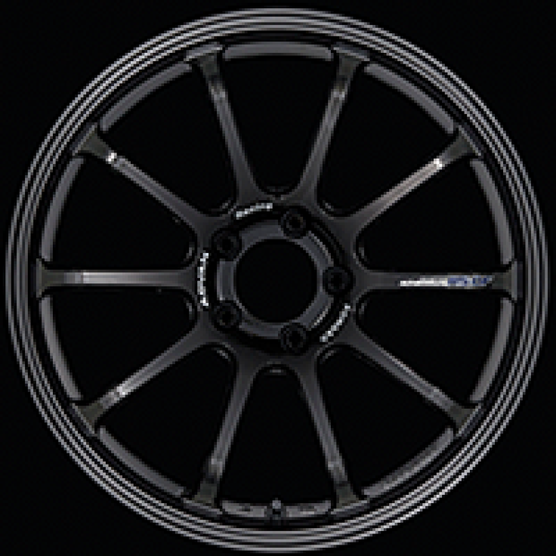 Advan RS-DF Progressive 19x9.5 +50 5-120 Racing Titanium Black Wheel