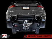 AWE Tuning 18-19 Audi TT RS 2.5L Turbo Coupe 8S/MK3 SwitchPath Exhaust w/Diamond Black RS-Style Tips