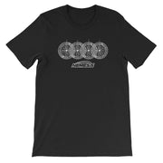 LM 4 Rings Wheel Sketch T-shirt