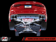 AWE Touring Edition Exhaust for Audi B9 S5 Coupe - 90mm Tips