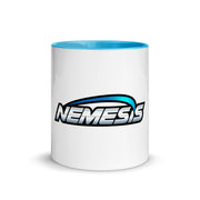 Nemesis mug with Nemesis blue color Inside